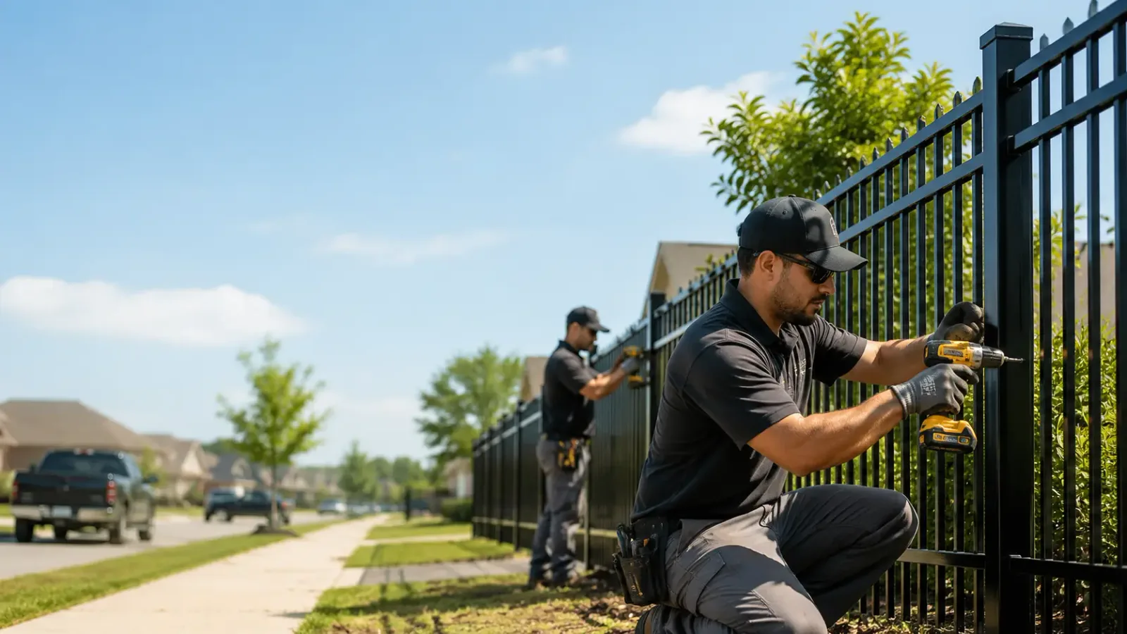 Metal Fence Installation in Edwards, MS
